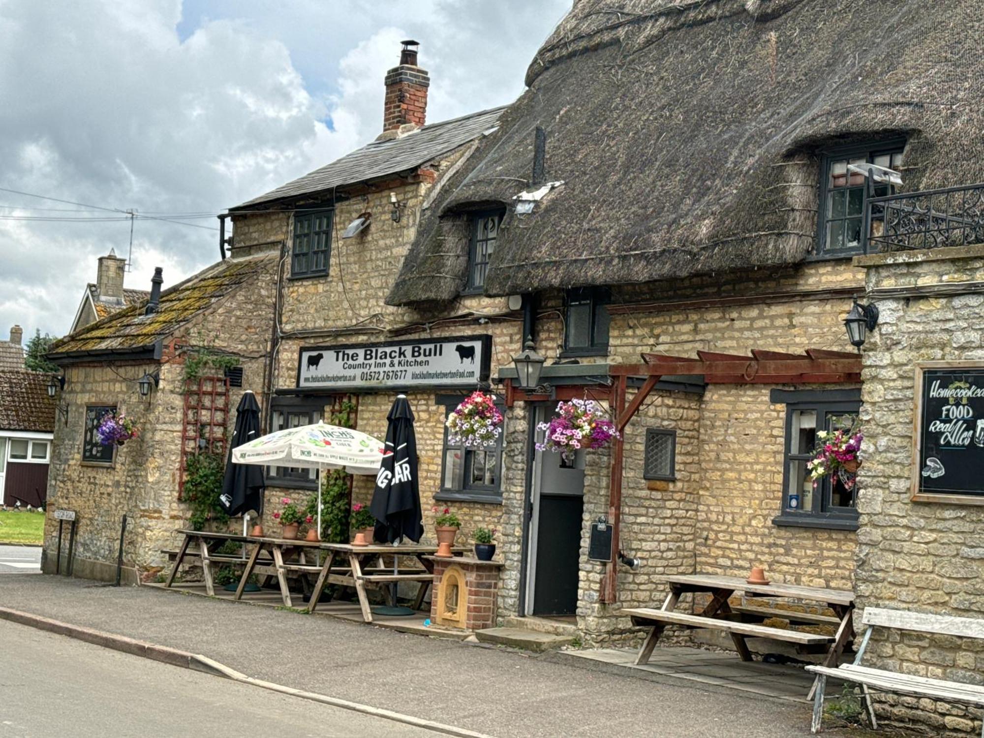 Hotel The Black Bull Oakham Exterior foto